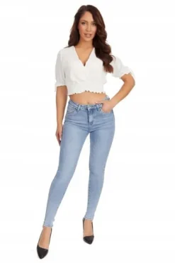 109_ Spodnie damskie jeans rurki - Goodies _L/40