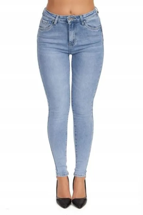 109_ Spodnie damskie jeans rurki - Goodies _L/40