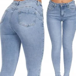 109_ Spodnie damskie jeans rurki - Goodies _L/40