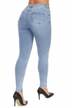 109_ Spodnie damskie jeans rurki - Goodies _L/40