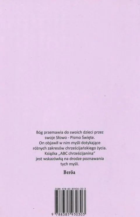 ABC chrześcijanina część 1 - Walter Gschwind i inni