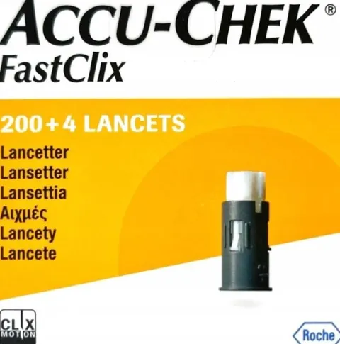 Accu-Chek Fastclix 204 szt. lancety