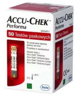 ACCU-CHEK PERFORMA 50 PASKÓW TESTOWYCH