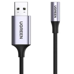 Adapter Audio UGREEN CM477 USB do Mini Jack 3.5mm Bez Sterowników