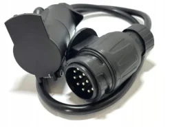 Adapter PRZEJŚCIÓWKA PRZYCZEPY 13 na 7 pin 13/7 KABEL redukcja HAKA wtyk
