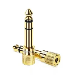 Adapter UGREEN 6.5mm na 3.5mm Jack Złoty Pozłacane Złącze Audio