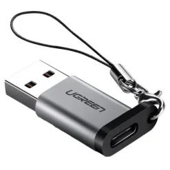 Adapter UGREEN USB-C DO USB 3.0 Przejściówka US276 Szary