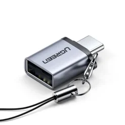 Adapter USB-C UGREEN US270 DO USB 3.0 Przejściówka Szary