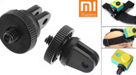 ADAPTER Z MOCOWANIA GOPRO NA XIAOMI YI 1, 2 (4K, 4K+, Lite)
