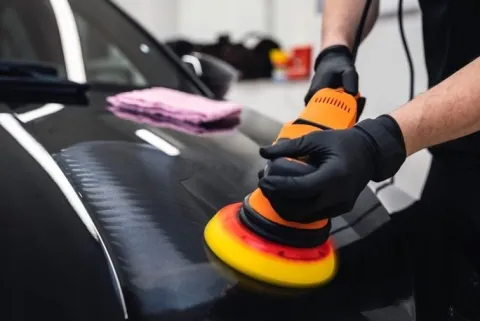 ADBL Roller D15125 + B Maszyna Polerska Polerka DA Dual Action 15mm + Torba