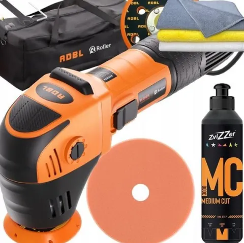 ADBL Roller D12075 Zestaw Maszyna Polerska Pasta Zvizzer Polerka Lakieru