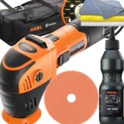ADBL Roller D12075 Zestaw Maszyna Polerska Torba Pasta Polerka Lakieru Auta