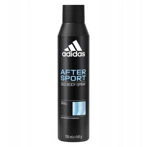 ADIDAS AFTER SPORT DEZODORANT W SPRAYU DLA MĘŻCZYZN 250 ML