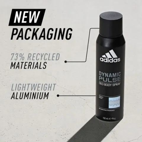 ADIDAS DYNAMIC PULSE DEZODORANT W SPRAYU DLA MĘŻCZYZN 150 ML