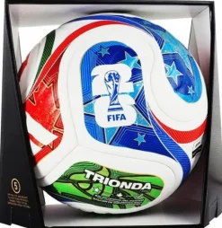 ADIDAS PIŁKA NOŻNA MECZOWA FIFA WORLD CUP 2026 TRIONDA PRO JD8021 r 5