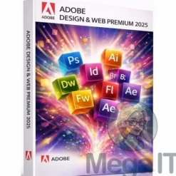 ADOBE DESIGN & WEB PREMIUM 2025 - Licencja Wieczysta (LifeTime) - Windows - Użytkownik Indywidualny - BOX (ESD)