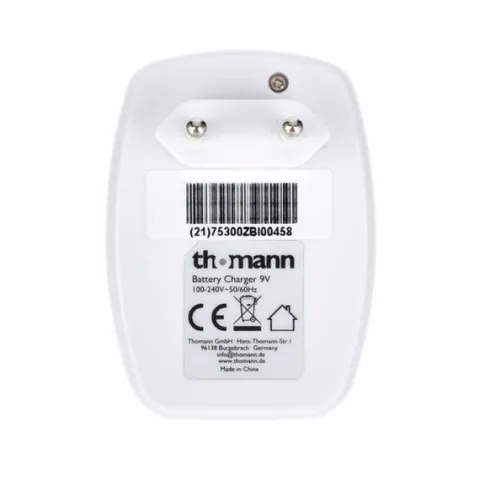 Ładowarka akumulatorków baterii Thomann Battery Charger 9V Ni-MH
