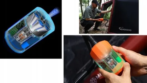 AEROGOGO GIGA PUMP 80 P80G-01 POMPKA DO NAMIOTU MATERACA elektryczna