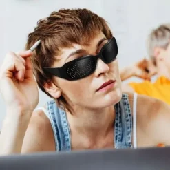 Ajurwedyjskie Okulary z dziurkami LECZĄCE WZROK oprawki korekcyjne