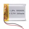 Akumulator Li-Poly 210mAh 3.7V 502025