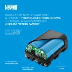 Akumulator Newell SupraCell Protect zamiennik NP-FW50 do Sony