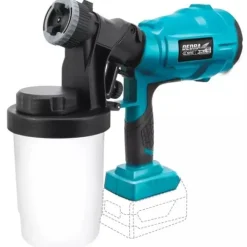 AKUMULATOROWY AGREGAT DO MALOWANIA NATRYSKOWEGO DED7057 DEDRA SAS+ALL 0,7L/MIN, LEPKOŚĆ 60 DIN-S, DYSZE 2.0-2.5MM, 900ML