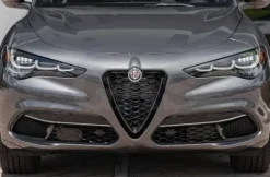 Alfa Romeo Stelvio - Listwy na grill chrom atrapa zderzak Tuning