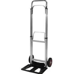 Aluminiowy wózek magazynowy transportowy składany ręczny młynarka 90kg