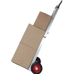 Aluminiowy wózek magazynowy transportowy składany ręczny młynarka 90kg