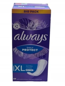 Always Dailies Extra Protect Wkładki higieniczne Extra Long XL44 x4 =176