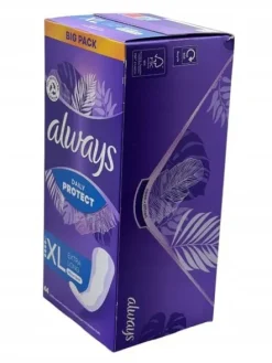 ALWAYS LONG PLUS WKŁADKI HIGIENICZNE 44 SZT