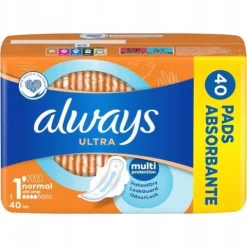 Always Ultra Normal Podpaski ze skrzydełkami 40 szt