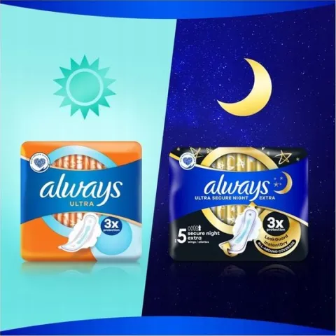 Always Ultra Normal Podpaski ze skrzydełkami 40 szt