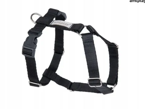 amiplay Szelki regulowane Guard Samba XL Czarne