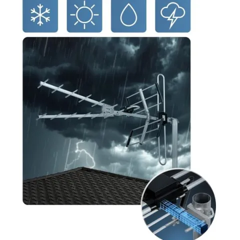 Antena zewnętrzna kierunkowa TV ultra HD 4K Berdsen BD-954
