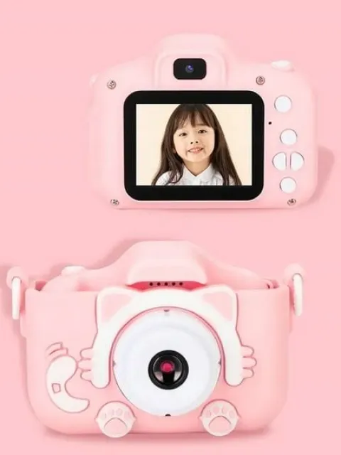 APARAT CYFROWY DLA DZIECI FULL HD 12MPX KAMERA GRY + KARTA 32GB ZESTAW XXL