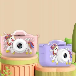 APARAT CYFROWY DLA DZIECI JEDNOROŻEC 48Mpx SELFIE KAMERA+KARTA 32GB MENU PL
