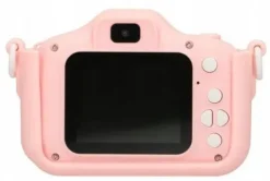 Aparat cyfrowy dziecięcy Extralink kids camera h27 dual pink różowy
