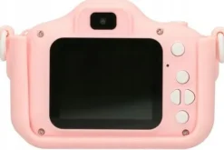 Aparat cyfrowy dziecięcy Extralink kids camera h27 dual pink różowy