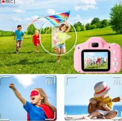 APARAT CYFROWY FOTOGRAFICZNY 40MPX ZABAWKA DLA DZIECI + KARTA 32GB + 4 GRY