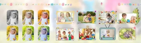 APARAT CYFROWY FOTOGRAFICZNY DLA DZIECI 40Mpx KAMERA ZABAWKA GRY+KARTA 32GB