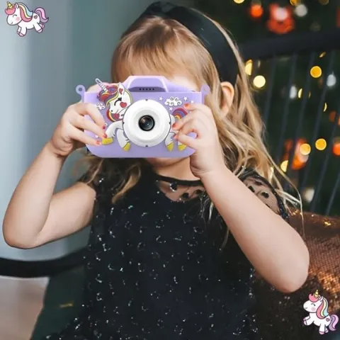 APARAT CYFROWY FOTOGRAFICZNY DLA DZIECI 40Mpx KAMERA ZABAWKA GRY+KARTA 32GB
