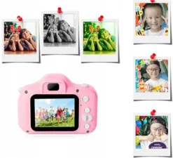 Aparat cyfrowy FOTOGRAFICZNY 12MPX ZABAWKA DLA DZIECI KAMERA + 4 GRY