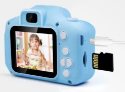 APARAT CYFROWY FOTOGRAFICZNY DLA DZIECI DZIECKA KOTEK 5 GIER + KARTA 32 GB