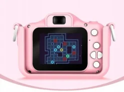 Aparat cyfrowy kamera dla dzieci jednorożec fotograficzny różowy cyfrowydla