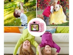Aparat cyfrowy kamera dla dzieci jednorożec fotograficzny różowy cyfrowydla