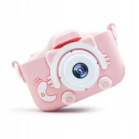 APARAT CYFROWY KOTEK DZIECI +KARTA 16GB NIEBIESKI
