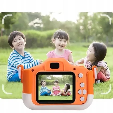APARAT FOTOGRAFICZNY CYFROWY DLA DZIECI 40Mpx KAMERA ZABAWKA GRY+KARTA 32GB