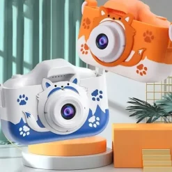 APARAT FOTOGRAFICZNY CYFROWY DLA DZIECI 40Mpx KAMERA ZABAWKA GRY+KARTA 32GB