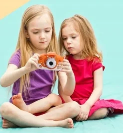 APARAT FOTOGRAFICZNY CYFROWY DLA DZIECI 40Mpx KAMERA ZABAWKA GRY+KARTA 32GB